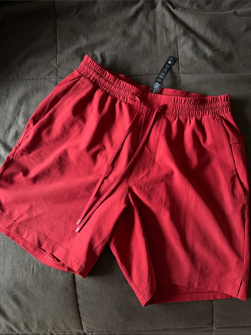 lululemon athletica Men's Red swim trunks